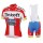 Tinkoff-Saxo Bank Champion danoise 2015 Fahrradbekleidung Satz Fahrradtrikot Kurzarm Trikot und Kurz Trägerhose KTKF733