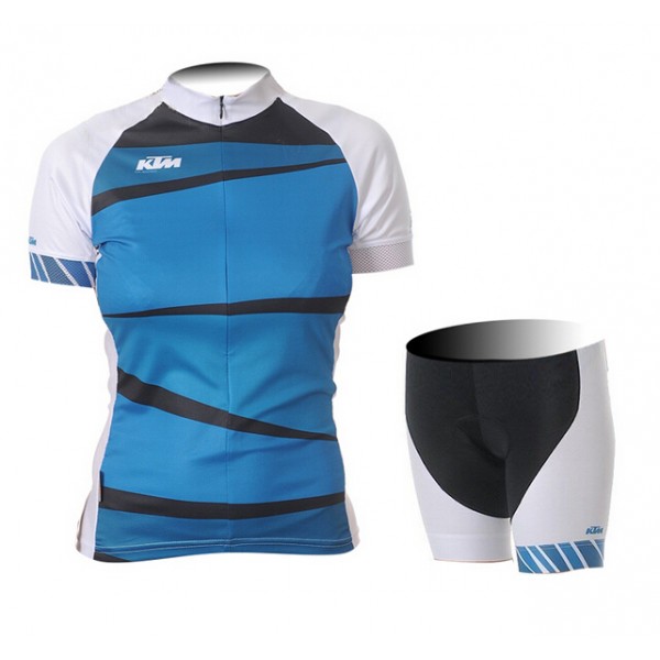 2015 KTM Damen blau Radbekleidung Radtrikot Kurzarm und Fahrradhosen Kurz BTKA147 2015 KTM Damen blau Radbekleidung Radtrikot Kurzarm und Fahrradhosen Kurz BTKA147