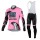 2015 Saxo Bank Sungard Damen Fahrradbekleidung Radtrikot Satz Langarm und Lange Trägerhose HNND270