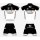 2012 Damen vanderkitten Radbekleidung Radtrikot Kurzarm und Fahrradhosen Kurz JFEE893