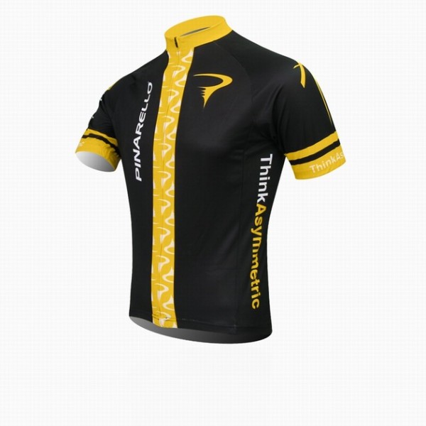 2014 Pinarello Radtrikot Kurzarm Schwarz Gelb CHPI872 2014 Pinarello Radtrikot Kurzarm Schwarz Gelb CHPI872