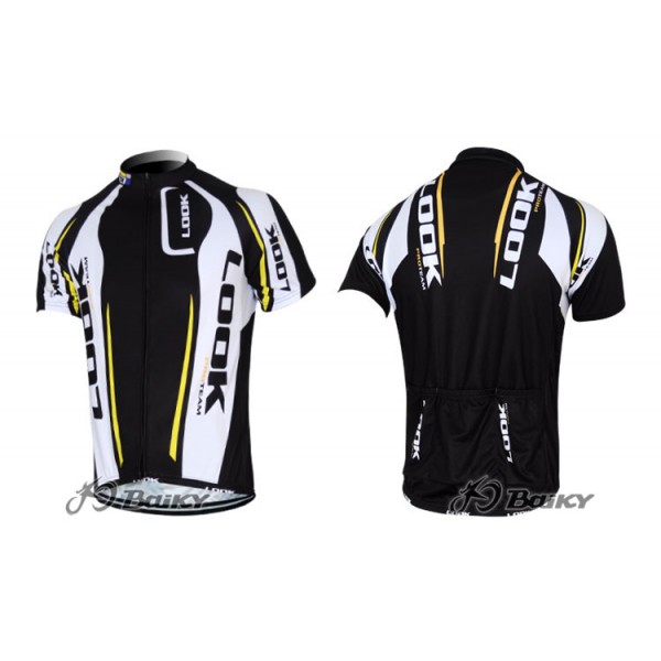 2012 Look Cycle Radtrikot Kurzarm Weiß Schwarz OXFA457 2012 Look Cycle Radtrikot Kurzarm Weiß Schwarz OXFA457