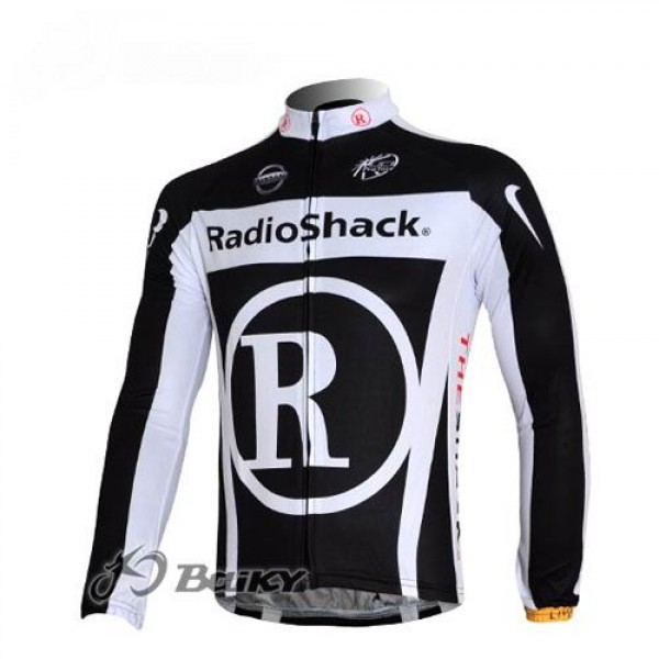 RadioShack Trek Nissan Fahrradtrikot Langarm Schwarz FEBH435 RadioShack Trek Nissan Fahrradtrikot Langarm Schwarz FEBH435