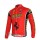 Ferrari Colnago Pro Team Fahrradtrikot Langarm Rot OROW270