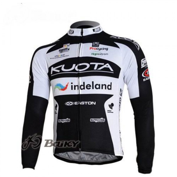 Kuota Indeland Pro Team Fahrradtrikot Langarm Schwarz Weiß PIAY845 Kuota Indeland Pro Team Fahrradtrikot Langarm Schwarz Weiß PIAY845