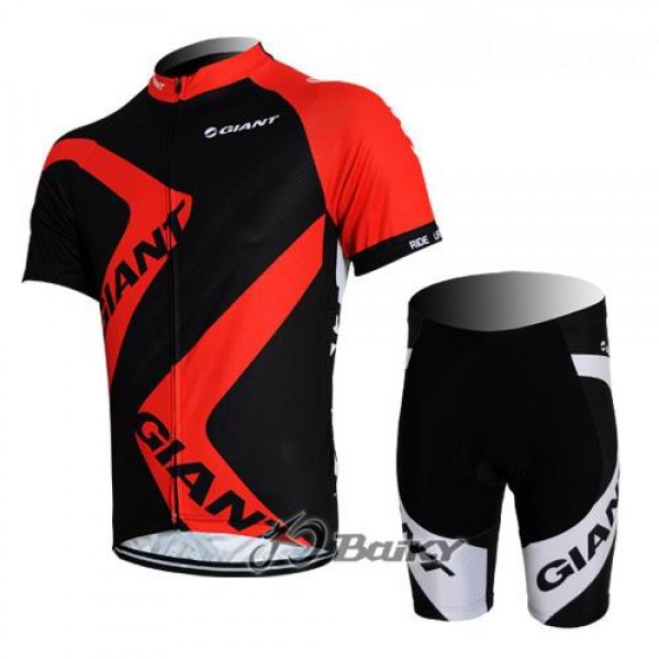 Giant Ride Life Radbekleidung Radtrikot Kurzarm und Fahrradhosen Kurz Schwarz Rot BGZB429 Giant Ride Life Radbekleidung Radtrikot Kurzarm und Fahrradhosen Kurz Schwarz Rot BGZB429