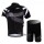 2012 Shimano XTR Radbekleidung Radtrikot Kurzarm und Fahrradhosen Kurz Schwarz FBGY119