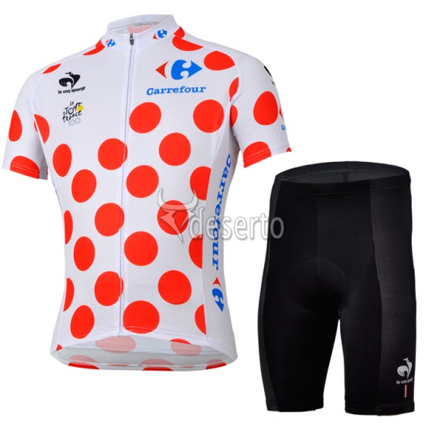 Tour de France Gepunktetes Trikot Radbekleidung Radtrikot Kurzarm und Fahrradhosen Kurz SCKW966 Tour de France Gepunktetes Trikot Radbekleidung Radtrikot Kurzarm und Fahrradhosen Kurz SCKW966