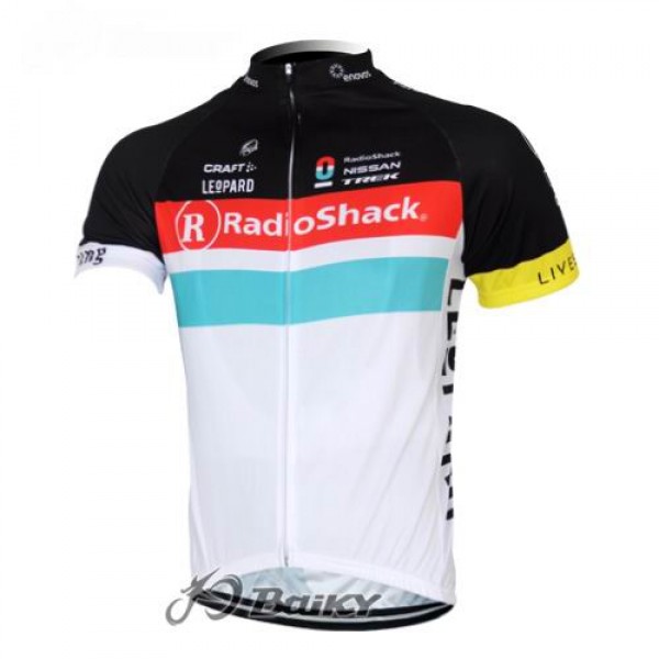 RadioShack Trek Nissan Pro Team Aero Radtrikot KurzarmWeiß VZXF638 RadioShack Trek Nissan Pro Team Aero Radtrikot KurzarmWeiß VZXF638