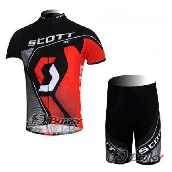 Scott Racing Team Radbekleidung Radtrikot Kurzarm und Fahrradhosen Kurz Schwarz Rot YWEP580 Scott Racing Team Radbekleidung Radtrikot Kurzarm und Fahrradhosen Kurz Schwarz Rot YWEP580