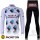 Ag2r La Mondiale Fahrradtrikot Langarm Lang Radhose knicker Kits CBNN727