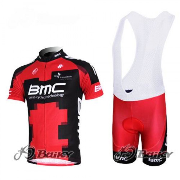 BMC Racing Team Radtrikot Kurzarm Kurz Trägerhose Kits Rot XXJB371 BMC Racing Team Radtrikot Kurzarm Kurz Trägerhose Kits Rot XXJB371