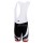 Craft Pro Team Kurz Trägerhose Grau Weiß EMUG836