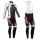 2013 Cube Fahrradbekleidung Radtrikot Satz Langarm und Lange Trägerhose FJQF568