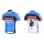 2013 Garmin Sharp Barracuda Cervelo Fahrradbekleidung Satz Fahrradtrikot Kurzarm Trikot und Kurz Trägerhose Blau GCAL199