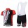 Giant Sram Pro Team Radtrikot Kurzarm Kurz Trägerhose Kits Rot Weiß Schwarz CNNM480