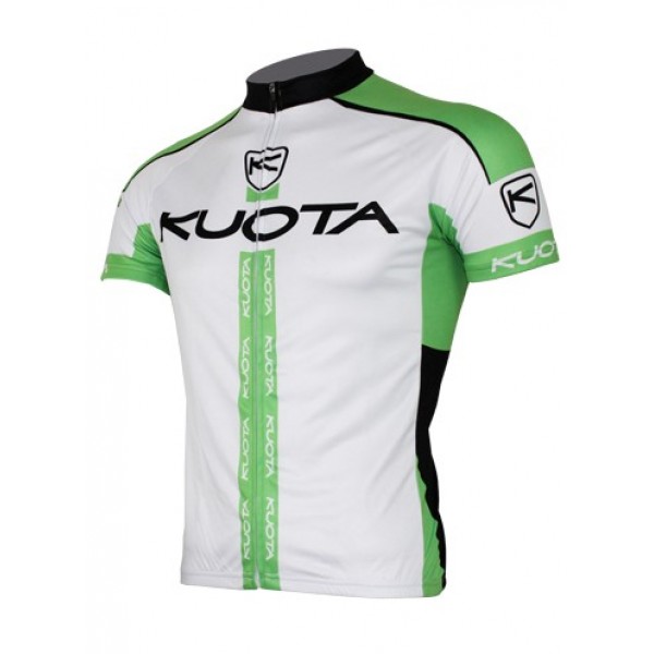 2013 KUOTA Radtrikot Kurzarm Weiß Grün YUUG919 2013 KUOTA Radtrikot Kurzarm Weiß Grün YUUG919
