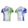Liquigas Cannondale Pro Team Radtrikot Kurzarm Grün Weiß ENJB406