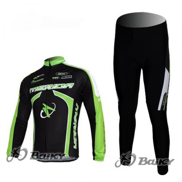 Merida Multivan Flex Stay Fahrradbekleidung Radtrikot Satz Langarm und Lange Fahrradhose Schwarz Grün VEJI584 Merida Multivan Flex Stay Fahrradbekleidung Radtrikot Satz Langarm und Lange Fahrradhose Schwarz Grün VEJI584