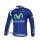 Movistar Team Fahrradtrikot Langarm Blau MTJI324
