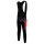 Nalini Pro Team Lang Trägerhose Rot Schwarz CZII317