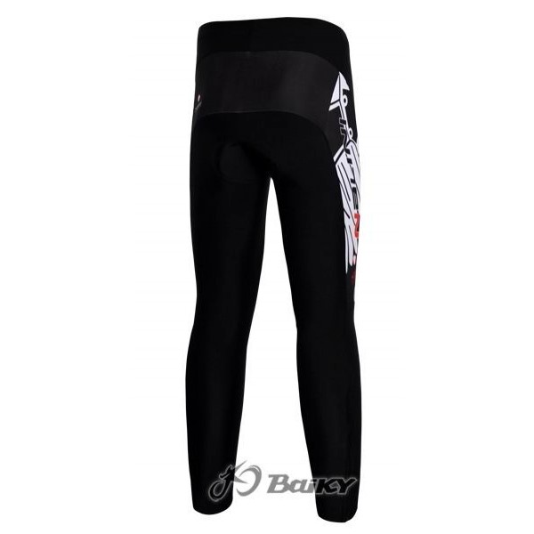 Nalini Pro Team Lang Radhose Weiß Schwarz HKBZ299
