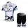 Orbea Pro Team Radbekleidung Radtrikot Kurzarm und Fahrradhosen Kurz Weiß MKEG942