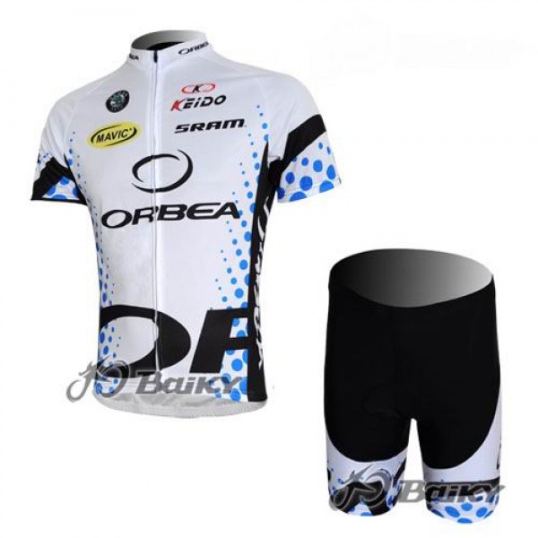 Orbea Pro Team Radbekleidung Radtrikot Kurzarm und Fahrradhosen Kurz Weiß MKEG942 Orbea Pro Team Radbekleidung Radtrikot Kurzarm und Fahrradhosen Kurz Weiß MKEG942