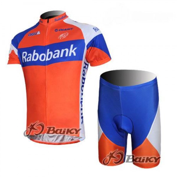 Rabobank Pro Team Radbekleidung Radtrikot Kurzarm und Fahrradhosen Kurz Orange Blau TGOI137 Rabobank Pro Team Radbekleidung Radtrikot Kurzarm und Fahrradhosen Kurz Orange Blau TGOI137