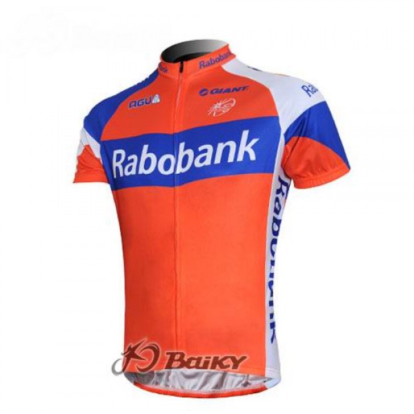 Rabobank Pro Team Radtrikot Kurzarm Orange Blau ZQEK435 Rabobank Pro Team Radtrikot Kurzarm Orange Blau ZQEK435