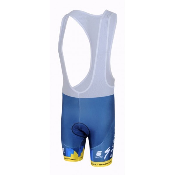 2013 Saxo Bank Tinkoff Pro Team Kurz Trägerhose Blau Gelb FIIV211 2013 Saxo Bank Tinkoff Pro Team Kurz Trägerhose Blau Gelb FIIV211