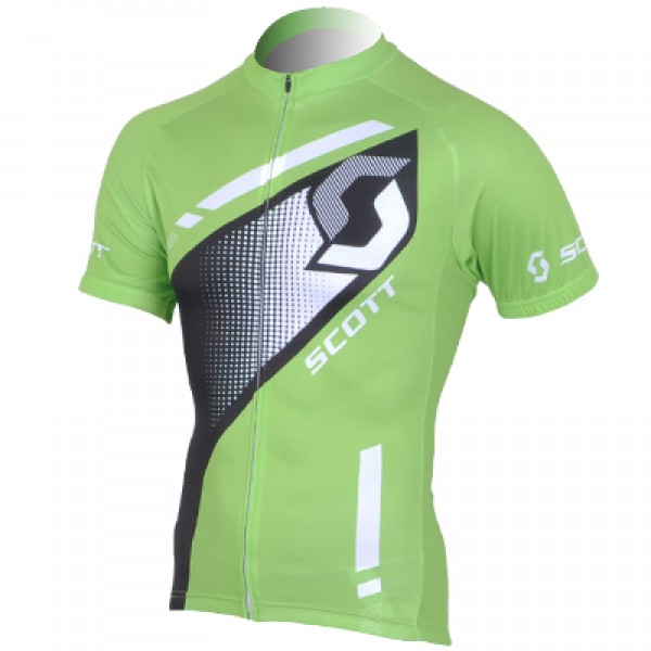 Scott Racing Radtrikot Kurzarm Grün Schwarz 2013 JLET560 Scott Racing Radtrikot Kurzarm Grün Schwarz 2013 JLET560