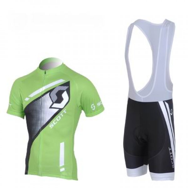 2013 Scott Racing Fahrradbekleidung Satz Fahrradtrikot Kurzarm Trikot und Kurz Trägerhose Grün Schwarz VHYQ993 2013 Scott Racing Fahrradbekleidung Satz Fahrradtrikot Kurzarm Trikot und Kurz Trägerhose Grün Schwarz VHYQ993