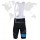 Team Sky Kurz Trägerhose Schwarz Blau 2013 EJHI593