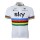 2013 Team Sky UCI Radtrikot Kurzarm Weiß PCWL231