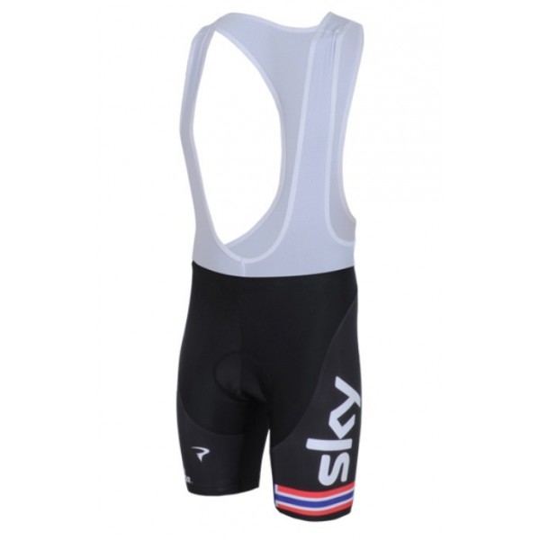 Team Sky Norwegisch Champion Kurz Trägerhose Schwarz Rot RBMT175 Team Sky Norwegisch Champion Kurz Trägerhose Schwarz Rot RBMT175
