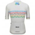 Bekleidung Herren Zurich 2024 Santini UCI Masters Weltmeister trikot-Grau Bekleidung Herren Zurich 2024 Santini UCI Masters Weltmeister trikot-Grau