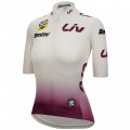 Bekleidung Damen Weißes Damen-T-Shirt Tour de France 2024 Bekleidung Damen Weißes Damen-T-Shirt Tour de France 2024
