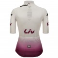Bekleidung Damen Weißes Damen-T-Shirt Tour de France 2024 Bekleidung Damen Weißes Damen-T-Shirt Tour de France 2024