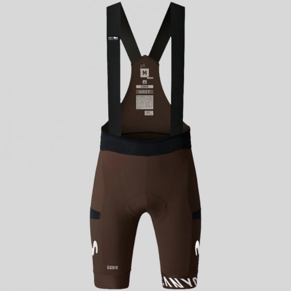 Bekleidung Herren Gobik Movistar Team Gravel Squad 2025 Grit 2.0 trägerhose Bekleidung Herren Gobik Movistar Team Gravel Squad 2025 Grit 2.0 trägerhose
