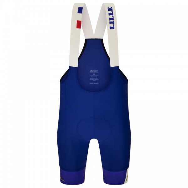 Bekleidung Herren Santini Tour de France tragerhose-Grand Départ Lille Bekleidung Herren Santini Tour de France tragerhose-Grand Départ Lille