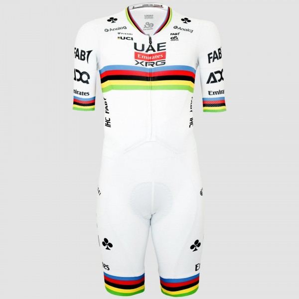 Bekleidung Herren UAE Team Emirates 2025 Pissei einteiler-Tadej Pogacar Bekleidung Herren UAE Team Emirates 2025 Pissei einteiler-Tadej Pogacar