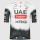 Bekleidung Herren UAE Team Emirates 2025 Magistrale Light Pissei trikot
