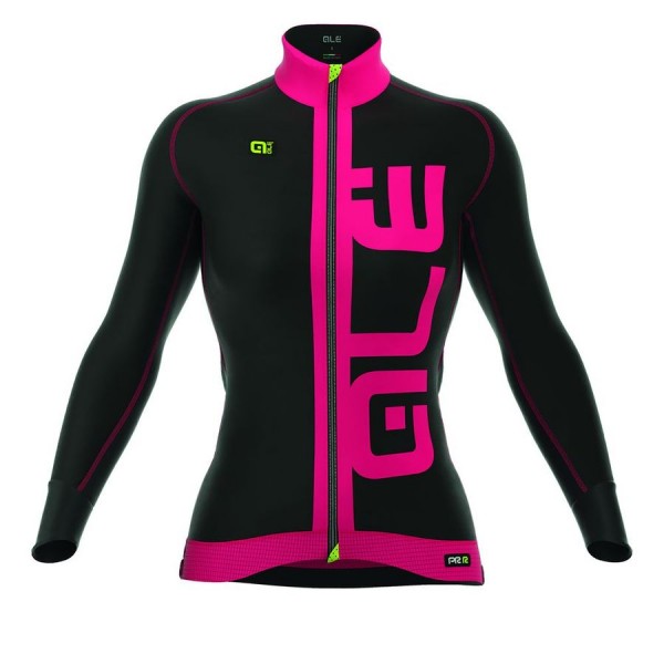 2016 ALE ARCOBALENO Damen Radtrikot Langarm-PINK FLUO OBUU239 2016 ALE ARCOBALENO Damen Radtrikot Langarm-PINK FLUO OBUU239