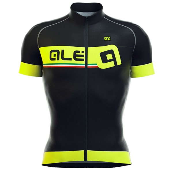 2016 ALE FORMULA 1.0 ADRIATICO Radtrikot Kurzarm -Schwarz GELB RGFW235 2016 ALE FORMULA 1.0 ADRIATICO Radtrikot Kurzarm -Schwarz GELB RGFW235