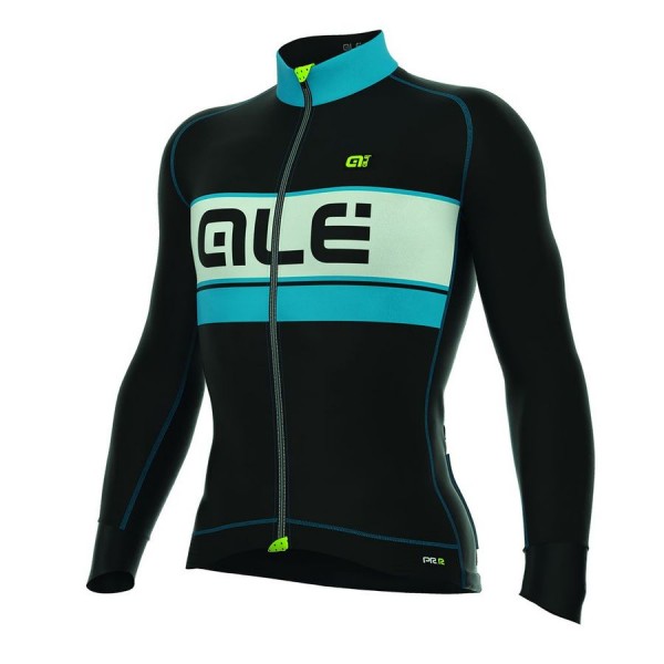 2016 ALE BERING Radtrikot Langarm-Schwarz LIGHT BLAU ZHJV513 2016 ALE BERING Radtrikot Langarm-Schwarz LIGHT BLAU ZHJV513