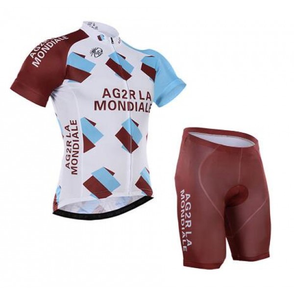 2016 Ag2r La Mondiale Radbekleidung Radtrikot Kurzarm und Fahrradhosen Kurz ZQIO250 2016 Ag2r La Mondiale Radbekleidung Radtrikot Kurzarm und Fahrradhosen Kurz ZQIO250