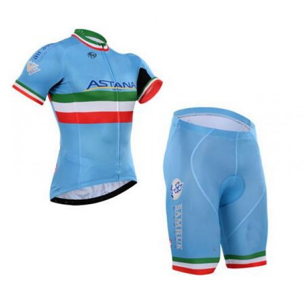 2016 Astana Radbekleidung Radtrikot Kurzarm und Fahrradhosen Kurz BIOK415 2016 Astana Radbekleidung Radtrikot Kurzarm und Fahrradhosen Kurz BIOK415