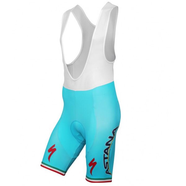 2016 ASTANA PRO TEAM Italian Champion Kurz Trägerhose JXQB735 2016 ASTANA PRO TEAM Italian Champion Kurz Trägerhose JXQB735