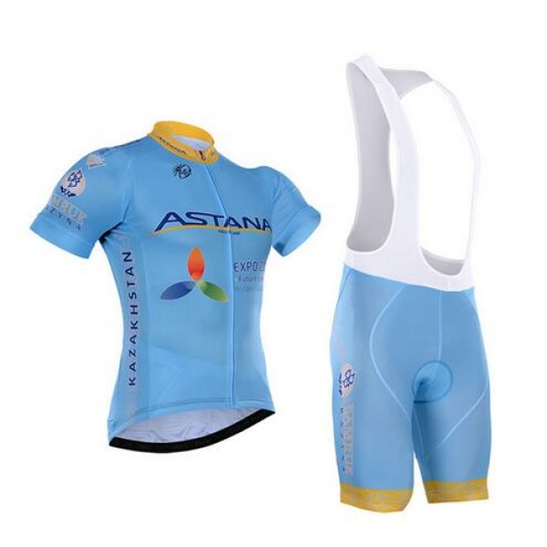 2016 Astana Fahrradbekleidung Satz Fahrradtrikot Kurzarm Trikot und Kurz Trägerhose 02 NLWW347 2016 Astana Fahrradbekleidung Satz Fahrradtrikot Kurzarm Trikot und Kurz Trägerhose 02 NLWW347